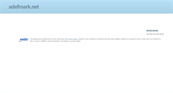 Desktop Screenshot of adefmark.net